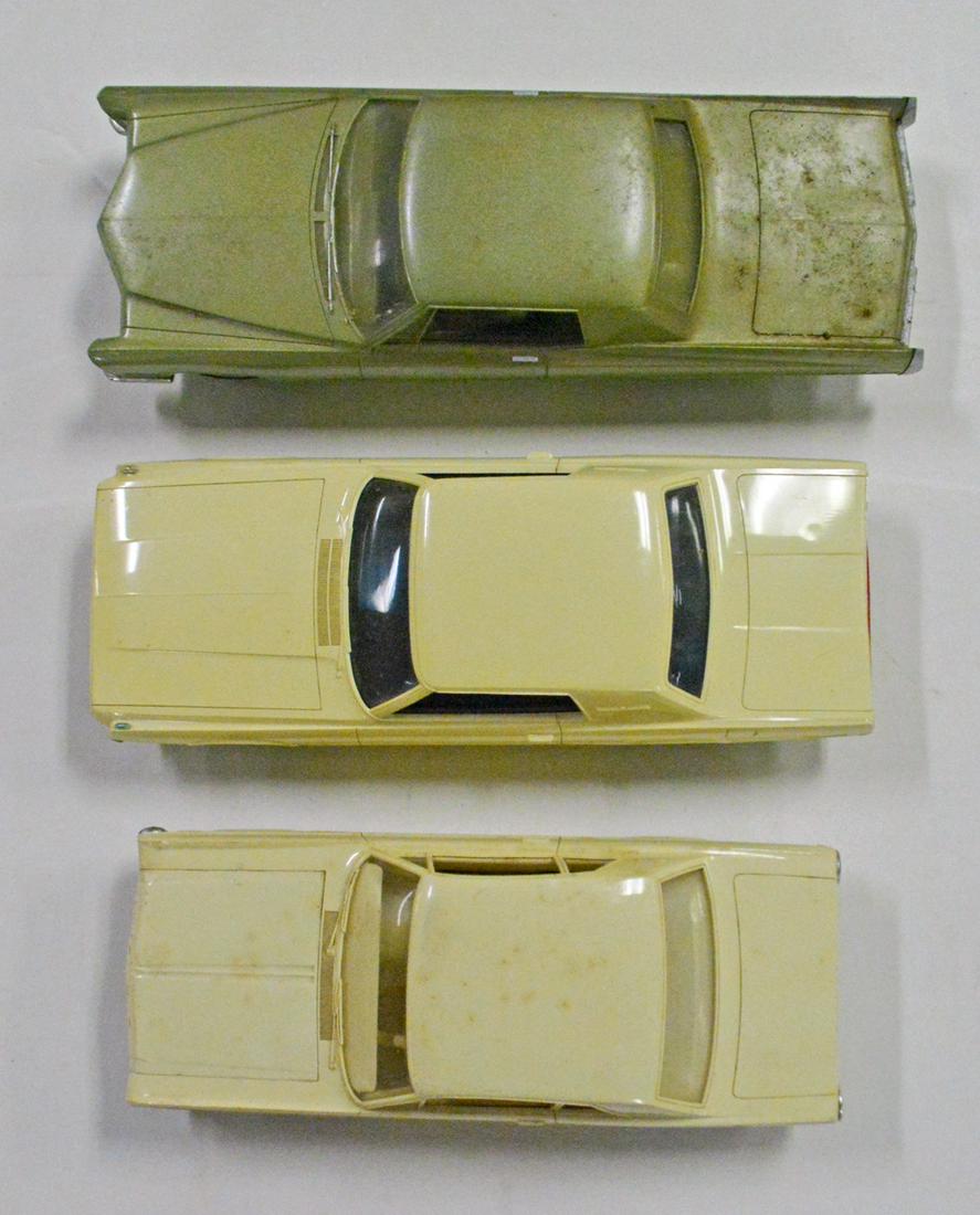 Three 1960's Dealer Promo cars.: Three 1960's Dealer Promo cars. The cars are a 1967 Cadillac El Dorado, a 1966 Ford Futura and a Ford Thunderbird Radio promo.