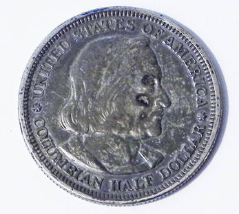 1893 Columbian Expositon half dollar: 1893 Columbian Expositon half dollar, ungraded