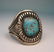 204: Large handmade Native American sterling silver and
