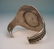 204: Large handmade Native American sterling silver and - 3