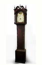 352: Pennsylvania cherry tall case clock by Bush & Shol