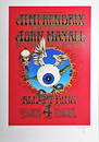 The Jimi Hendrix Experience Flying Eyeball poster