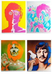 The Beatles Richard Avedon poster/print set