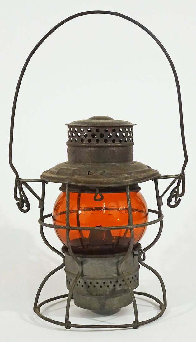 Adams and Westlake Co. railroad lantern (1 of 2)