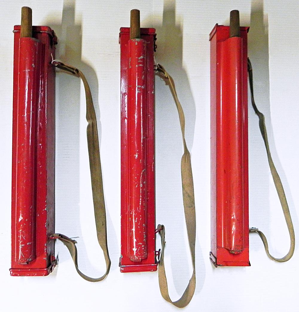 Three railroad flagman signal flare kits (1 of 1)