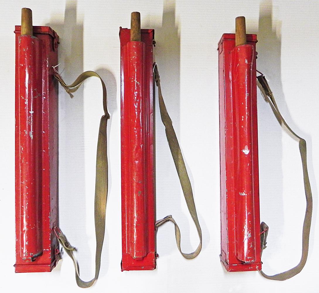 Three railroad flagman signal flare kits (1 of 1)