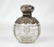 123: Sterling and etched glass perfume bottle, English - 3