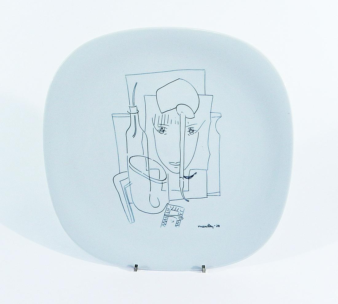 Man Ray for Block Langenthal porcelain plate (1 of 2)