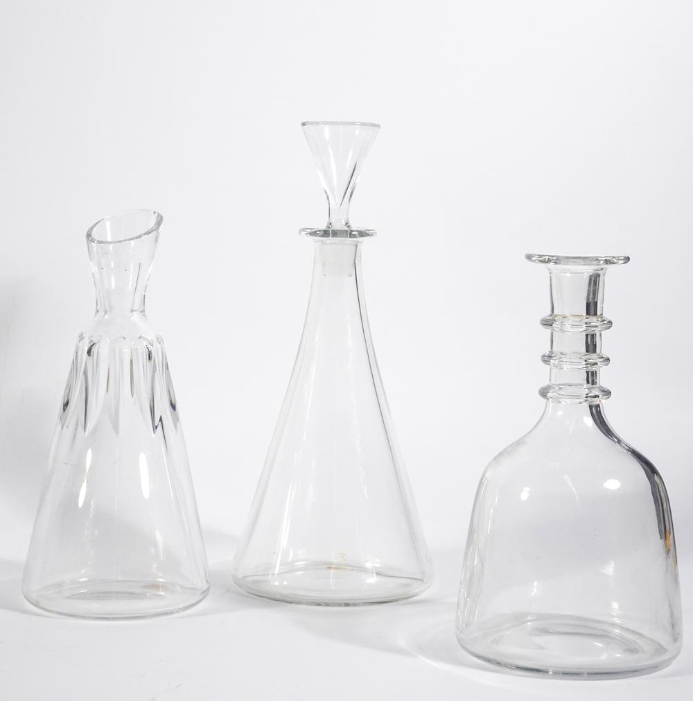 Three Baccarat crystal decanters (1 of 1)