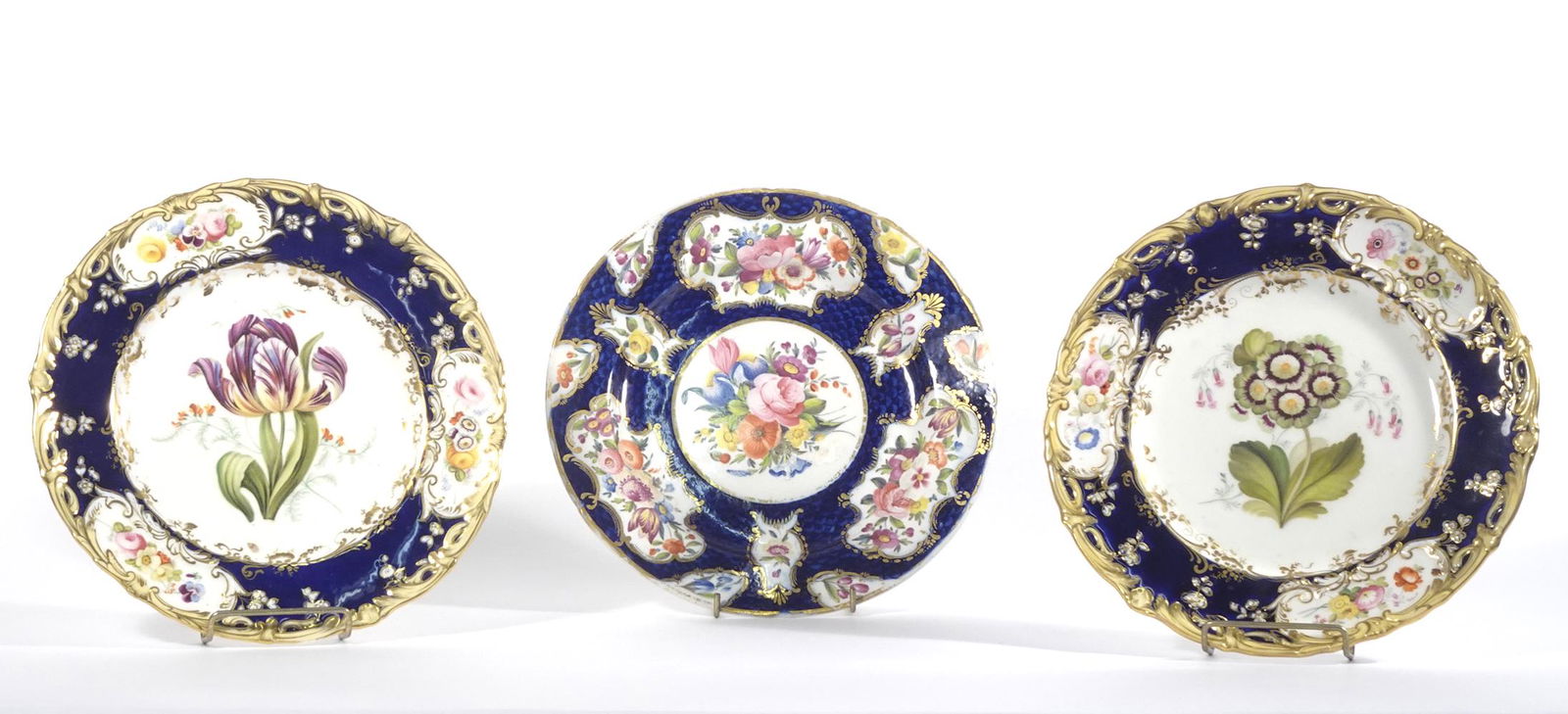 Coalport plate grouping (1 of 1)