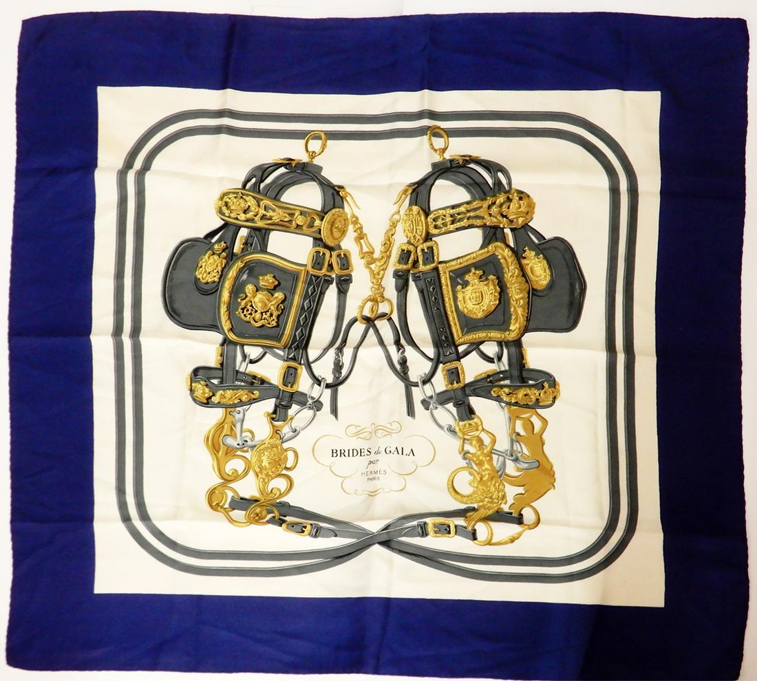 Hermes Paris Brides de Gala silk scarf (1 of 2)