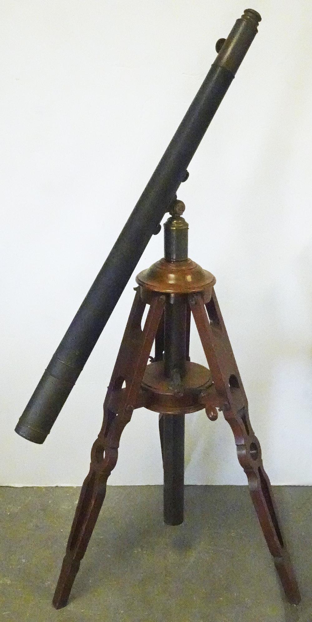 LaMaire Paris Victorian telescope on stand (1 of 2)