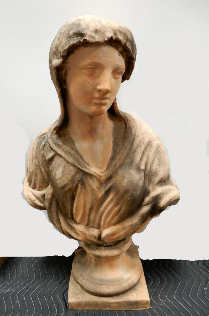 Continental terra cotta bust (1 of 1)
