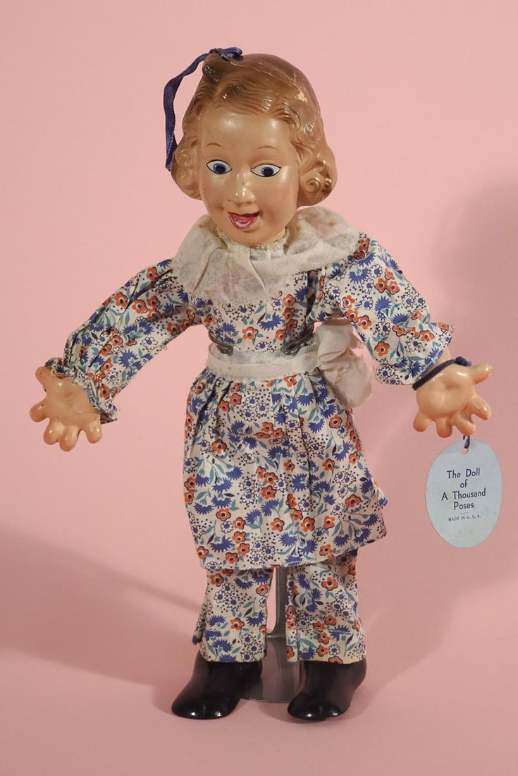 Ideal Fanny Brice's Baby Snooks Flexy doll (1 of 3)