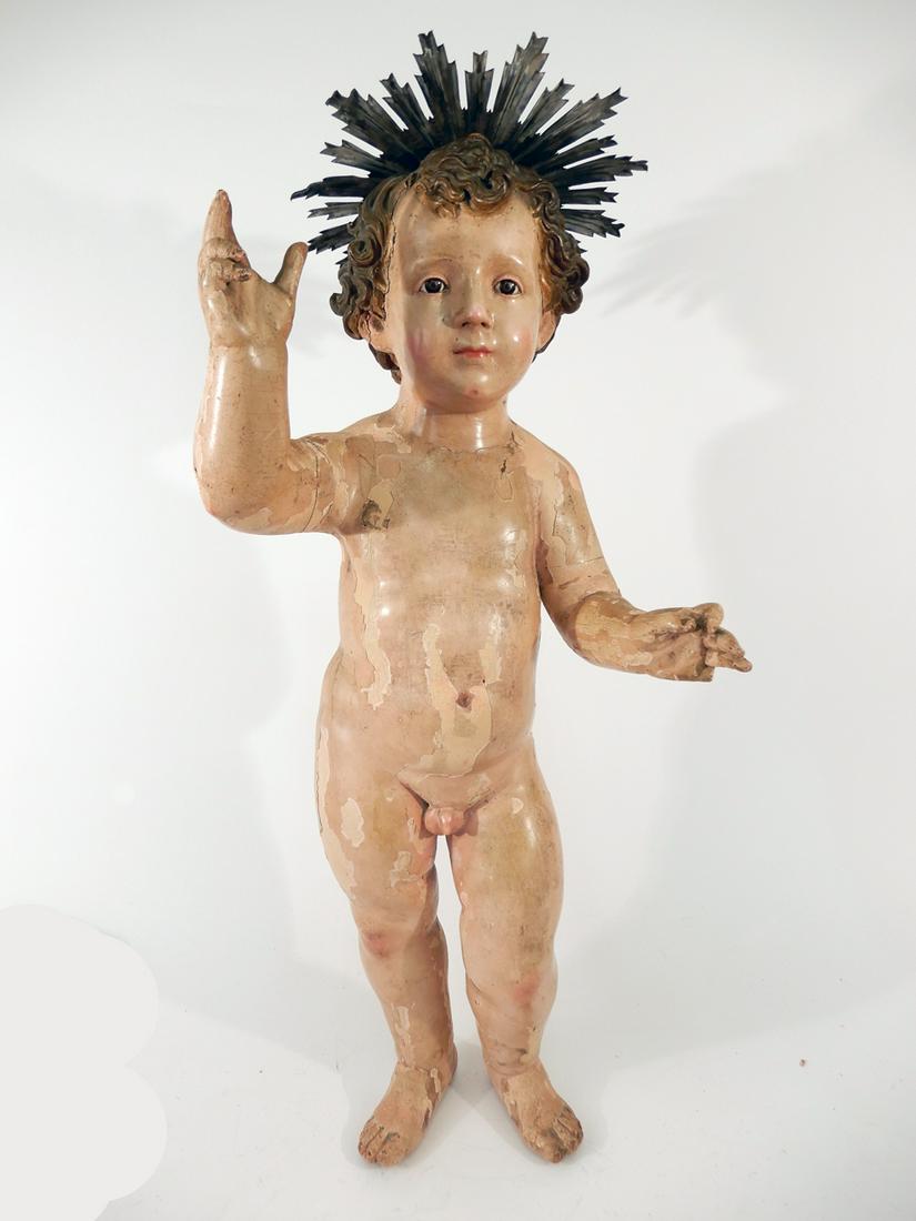 Neapolitan Creche figure of Christ Child (1 of 1)