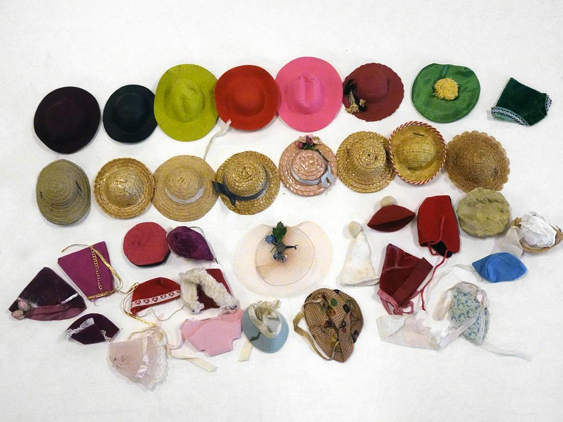 1940-60's Assorted Vogue Ginny doll hats (1 of 1)