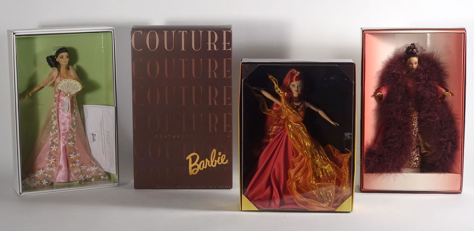 Four special edition Barbies mint in original boxes (1 of 1)