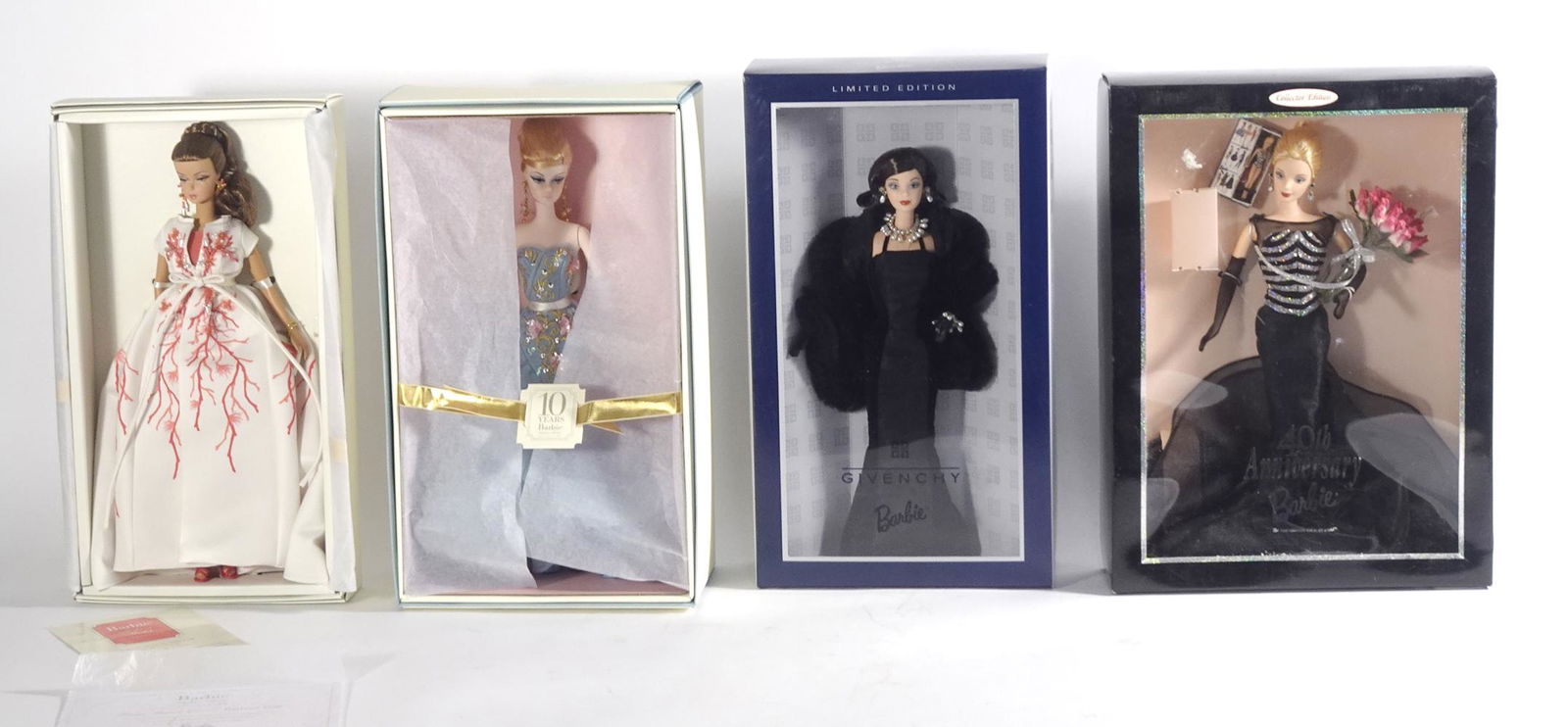 Four special edition Barbies mint in original boxes (1 of 1)