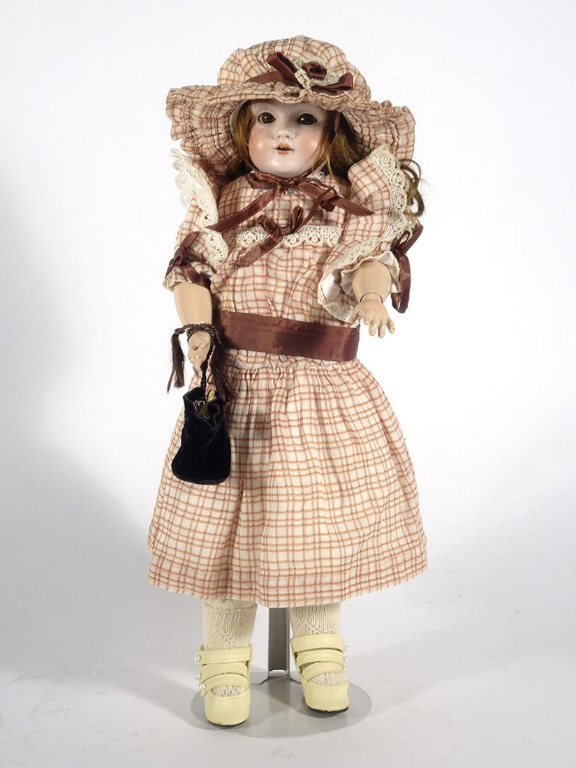 German bisque shoulder head doll (1 of 3)