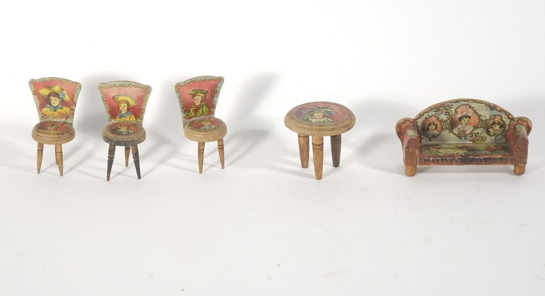 Antique Bliss doll house furniture (1 of 1)