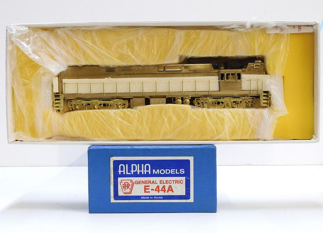 Brass HO gauge GE E44A  diesel/electric engine (1 of 2)