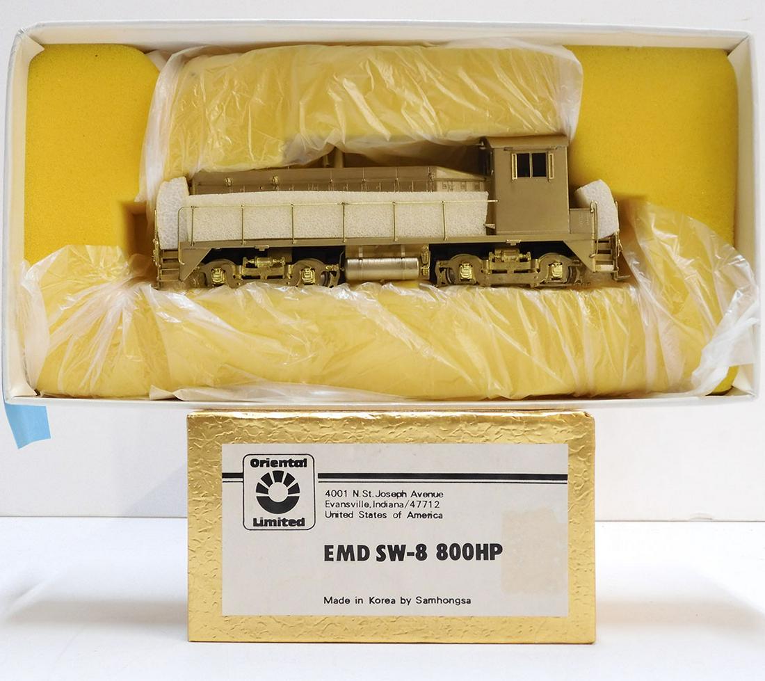 Brass HO gauge EMD SW-8 (1 of 3)