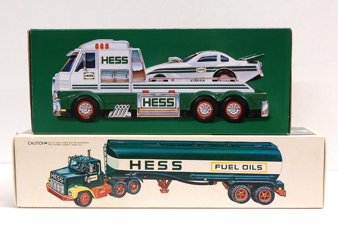 Two Hess trucks with original boxes (1 of 3)