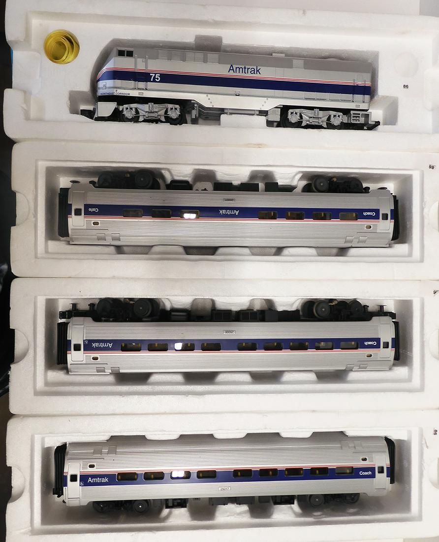 1990's-2000's MTH O gauge AMTRAK Northeast Corridor (1 of 2)