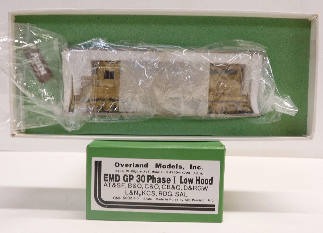 Brass HO gauge EMD GP-30 Phase 1- Low-Hood diesel (1 of 3)