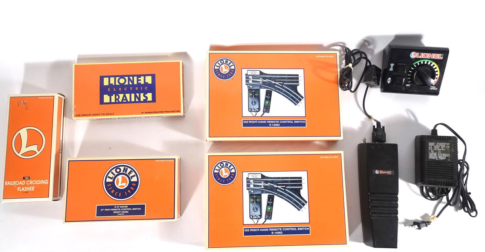 One lot of modern era Lionel O gauge switch tracks, (1 of 2)