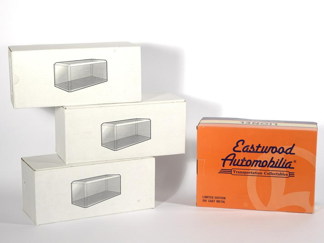 Modern era Lionel airplane and three 13" display cases, (1 of 1)