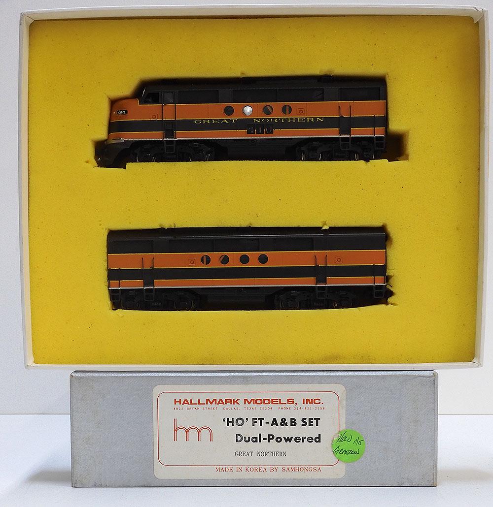 HO gauge brass Great Northern A&B unit FT units in (1 of 3)