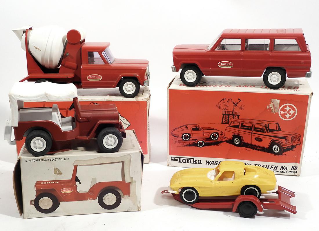 1970's Mini Tonka vehicles in original boxes (1 of 5)