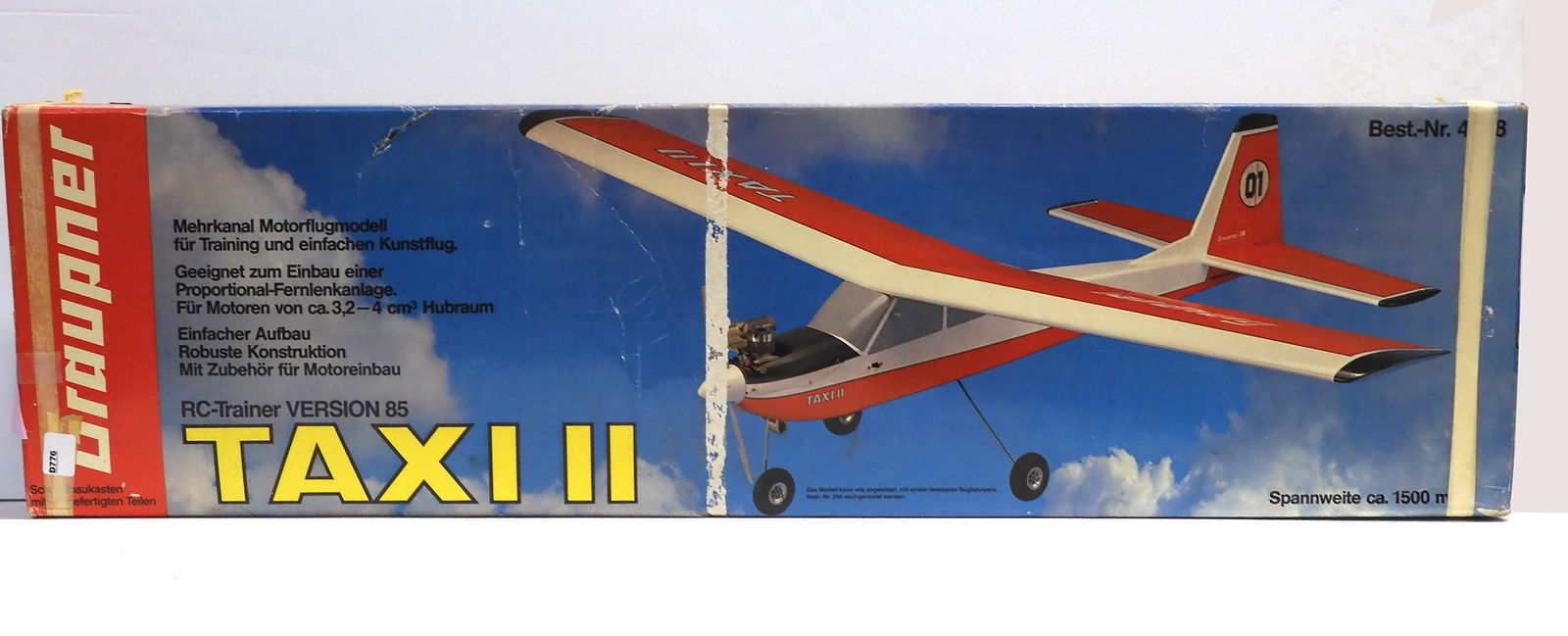 1990's Graupner (Germany) Taxi II RC-Trainer Version 85 (1 of 2)