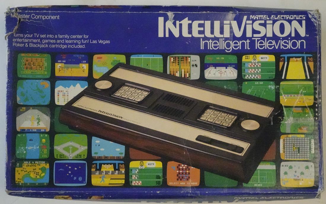 1981 Intellivision video game system with game (1 of 2)