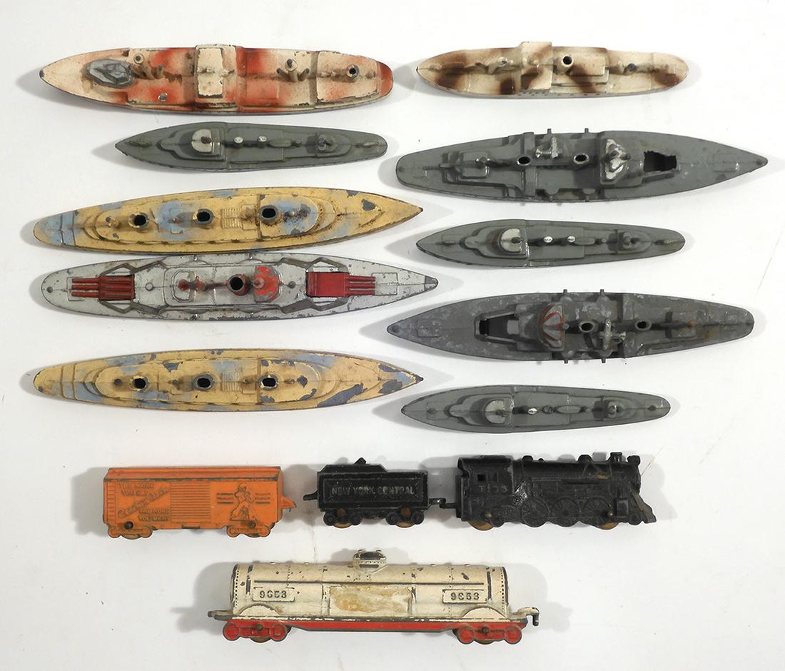 One lot of 1940's-1950's Tootsie Toy die cast metal (1 of 7)