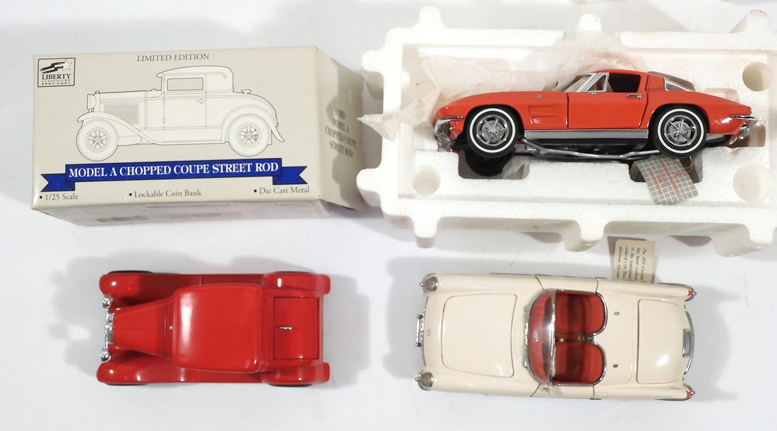 Two Franklin Mint Corvettes and a Liberty Classics (1 of 4)
