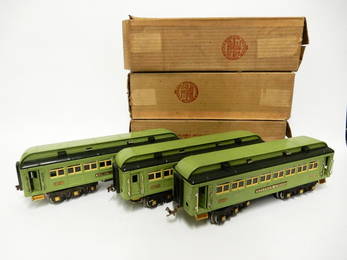 Three 1930's Stephen Girard series Lionel Standard