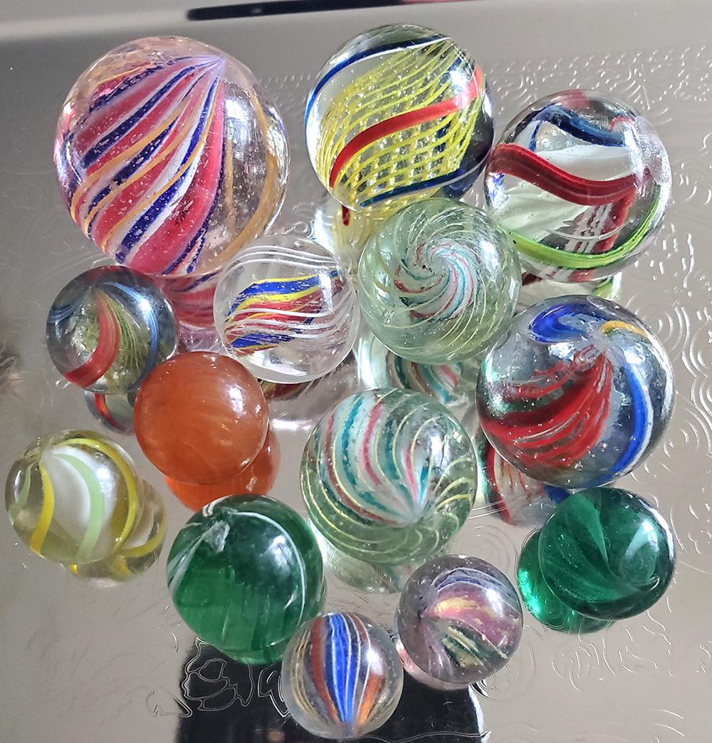 Antique Handmade German Marbles (1 of 5)