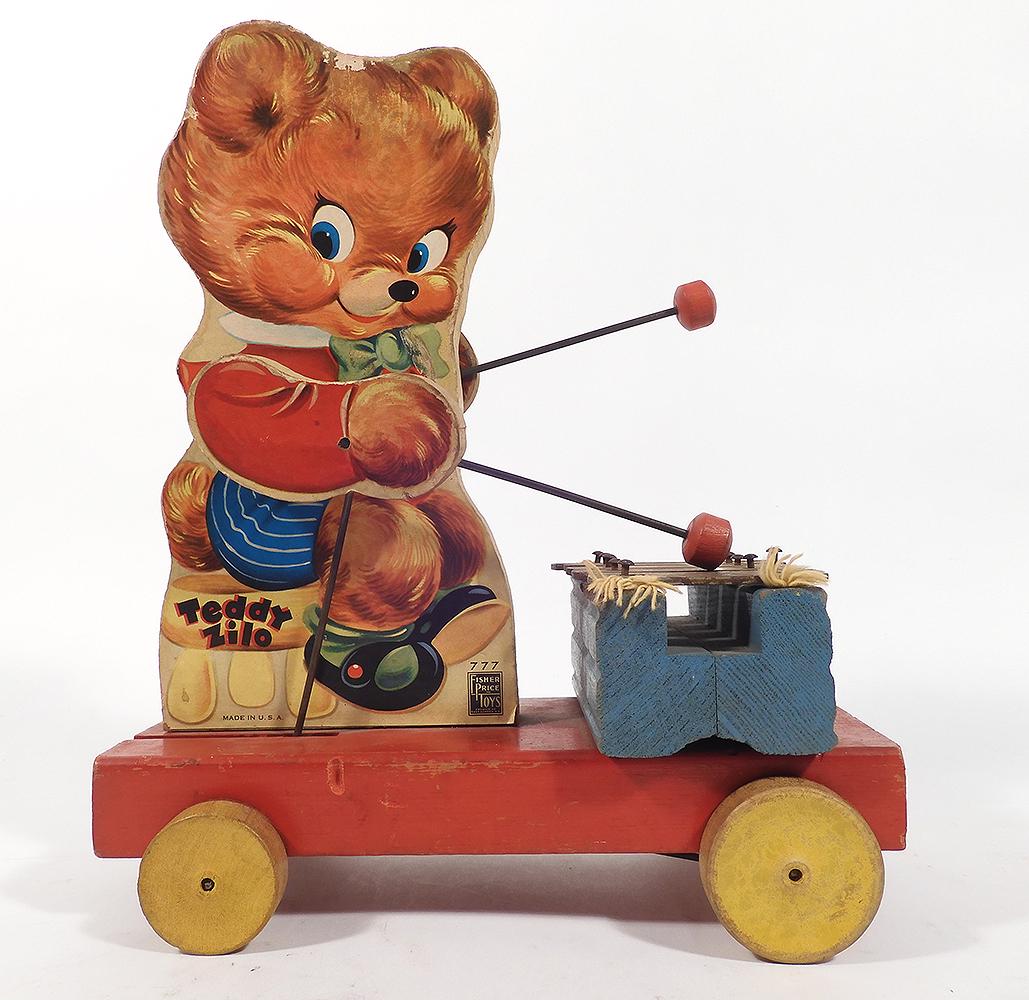 1940-50's Fisher Price Teddy Zilo (1 of 4)