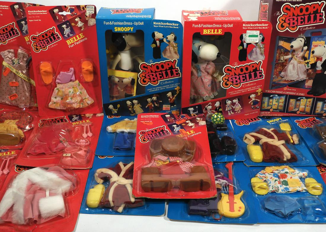 Knickerbocker large group of unused Snoopy and Belle (1 of 7)