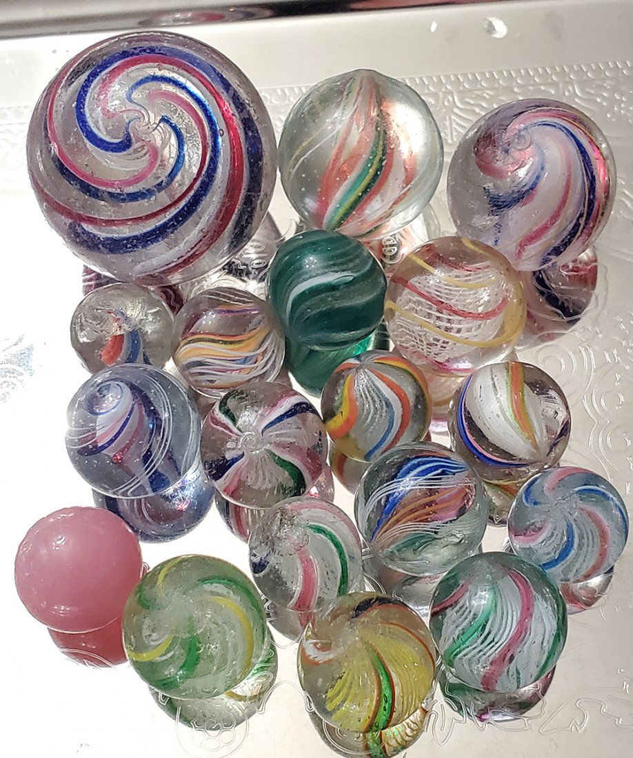 Antique German Handmade Marbles (1 of 9)