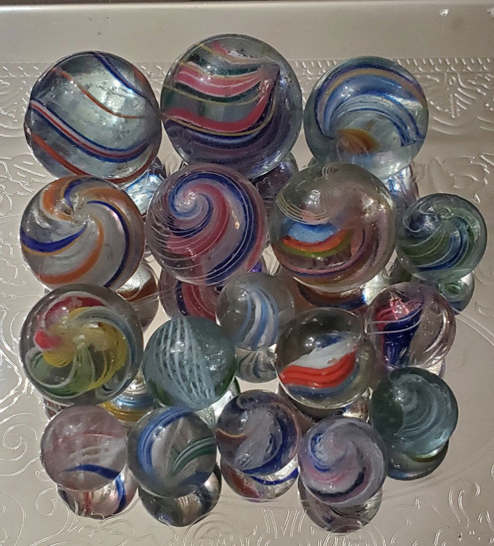 Antique German Handmade Marbles (1 of 8)