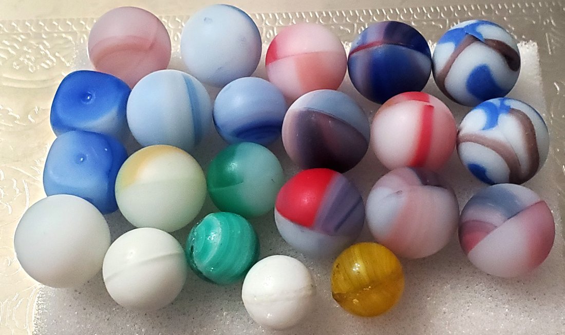 Marbles including Czech Bullet Mold (1 of 7)