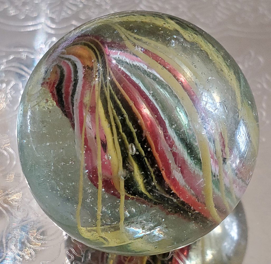 Antique Handmade German Marble 1.65 inches (1 of 7)