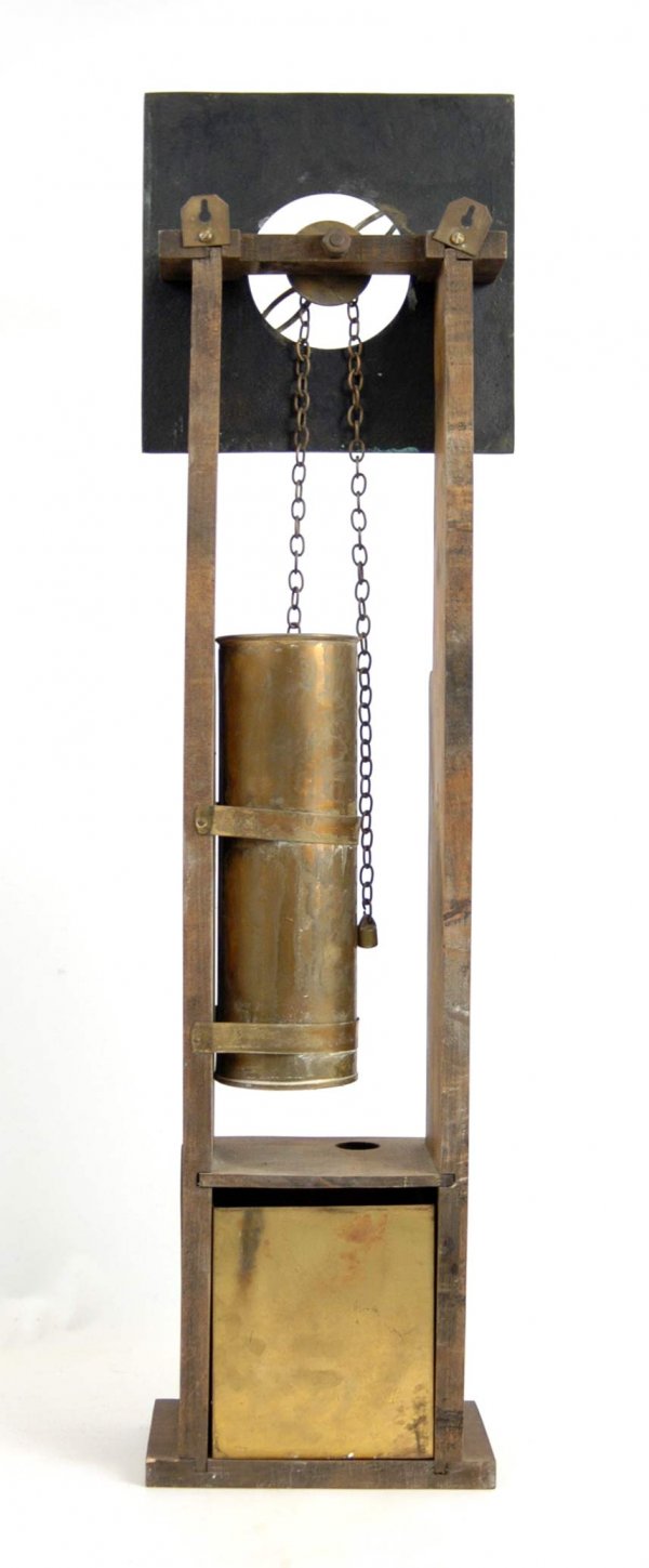 432: Brass water or Clepsydra clock, reproduction of an : Lot 432
