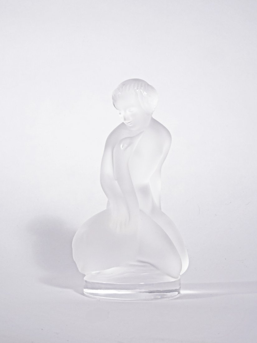 Lalique Leda and The Swan Figure (1 of 2)