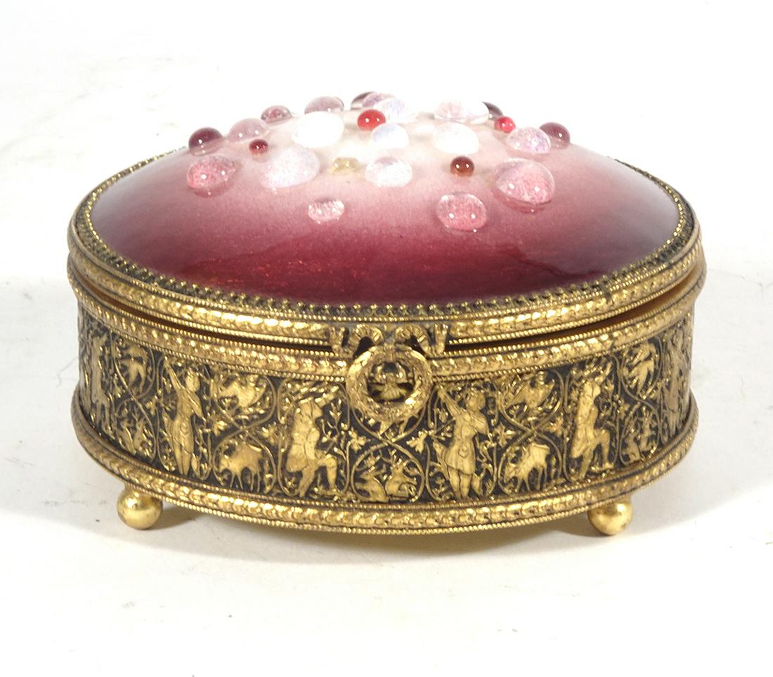 Jean Betourne French Enamel Box (1 of 3)