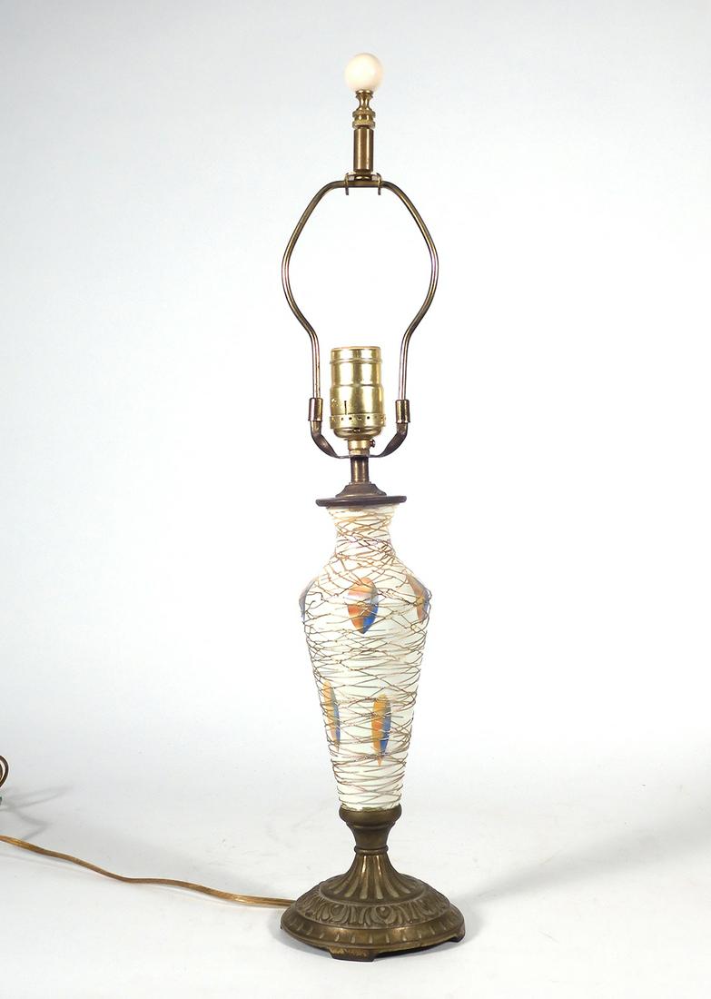 Durand Art Glass Table Lamp (1 of 2)