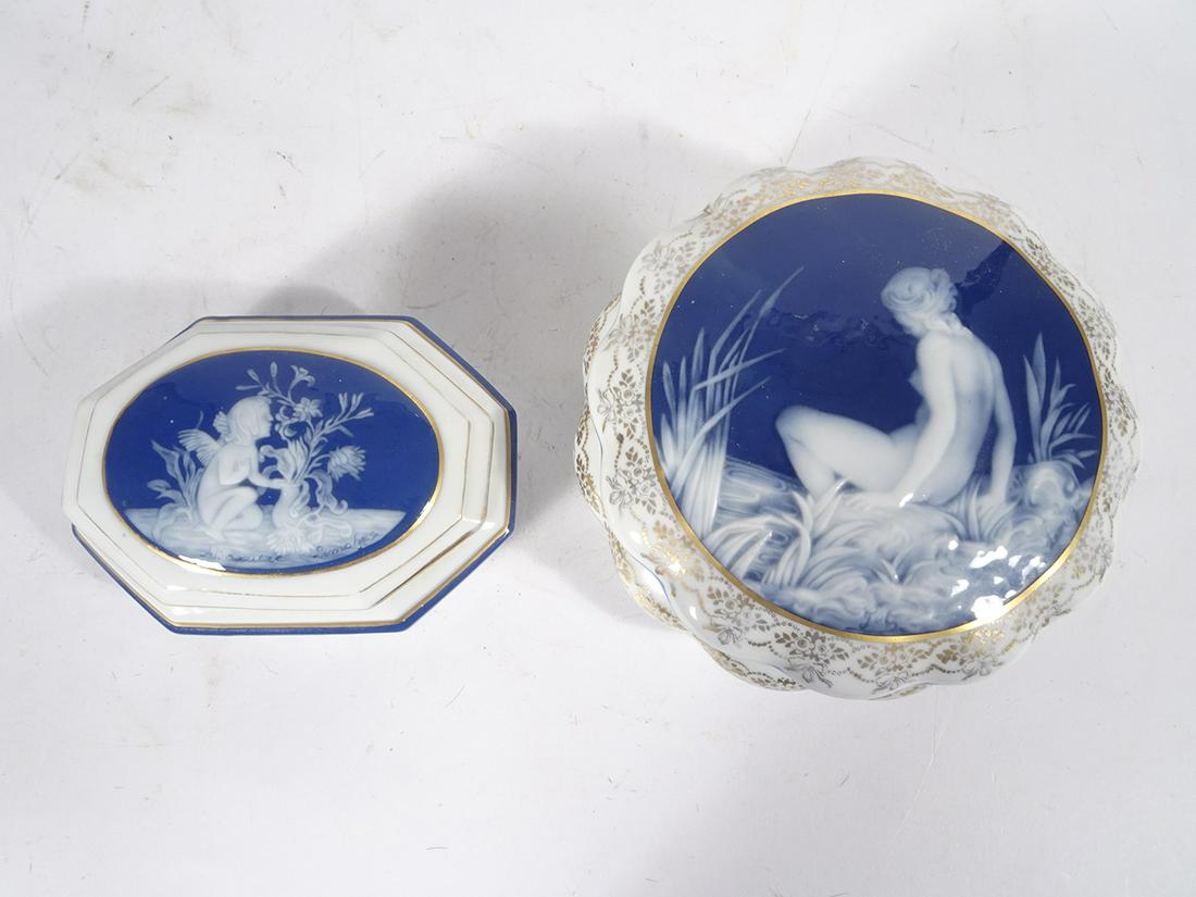 Two Piece Limoges Porcelain Box Grouping (1 of 4)